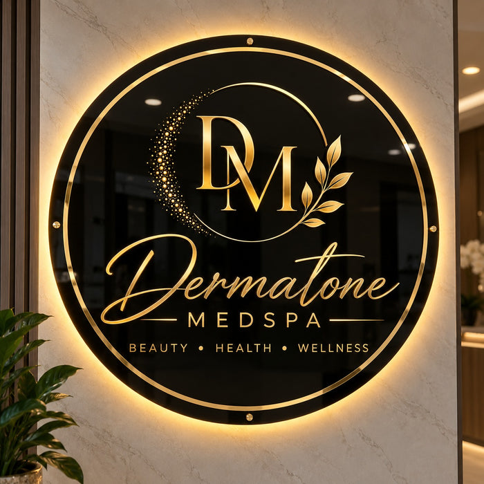 Custom Acrylic Backlit Sign - Biagio Cerbelli