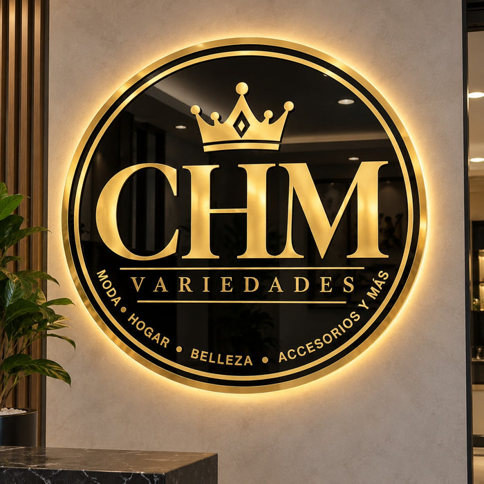 Custom Acrylic Backlit Sign - CHM