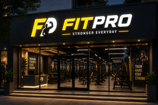 Front Lit Sign